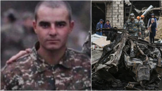 Liparit Dashtoyán, jugador armenio de 22 años El futbolista ha fallecido en el frente del enclave separatista de Nagorno Karabaj