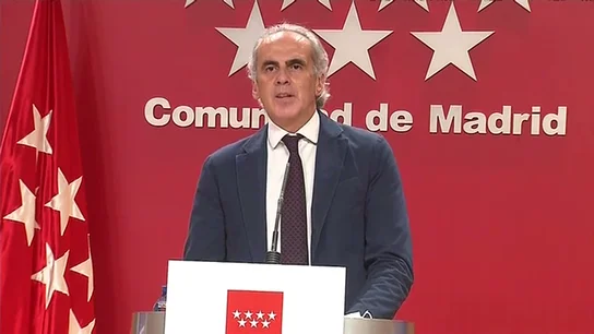 El consejero de Sanidad de la Comunidad de Madrid El consejero de Sanidad de la Comunidad de Madrid