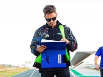 Jorge Lorenzo, en los test de Portimao