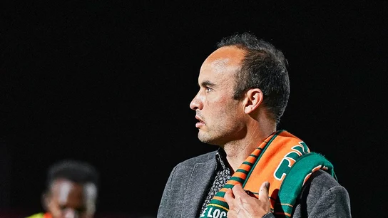 Landon Donovan, entrenador del San Diego Loyal Landon Donovan, entrenador del San Diego Loyal