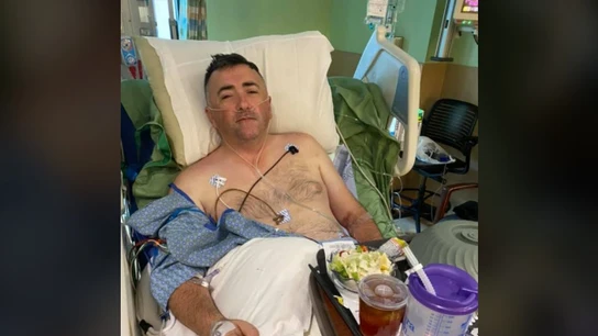 Zack Bornhoft, tras el ataque de un arce El animal le atacó mientras jugaba al golf