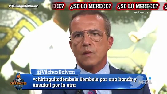 Cristóbal Soria pide el Balón de Oro para Sergio Ramos y Edu Aguirre se enzarza con él Cristóbal Soria pide el Balón de Oro para Sergio Ramos y Edu Aguirre se enzarza con él