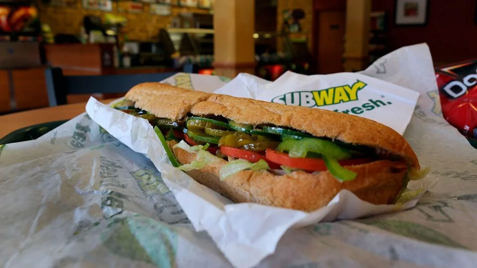 Un bocadillo de Subway