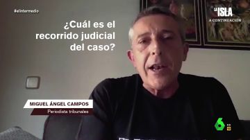 Miguel Ángel Campos, periodista de Tribunales de 'Cadena Ser'.