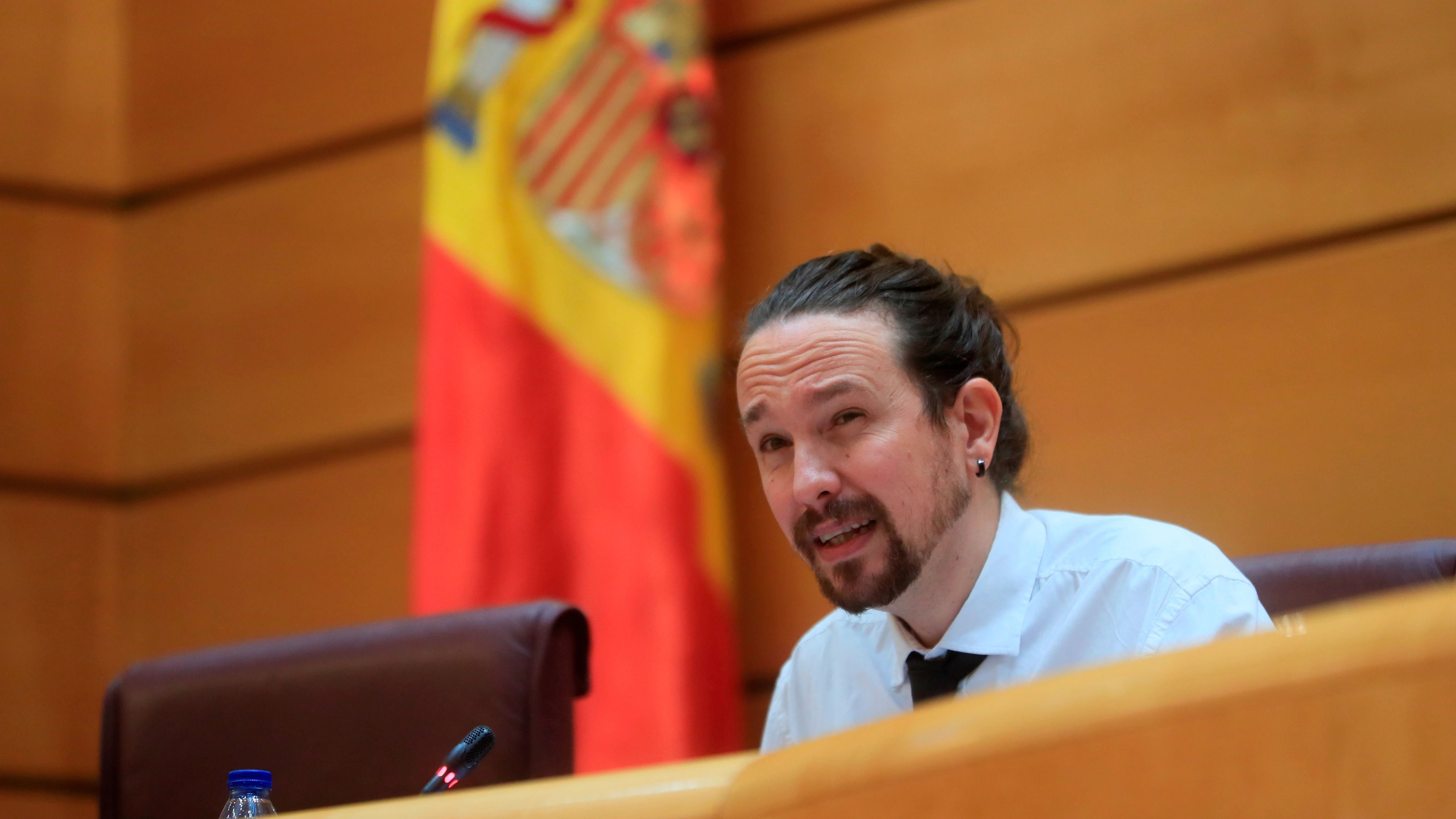 Pablo Iglesias en el Senado