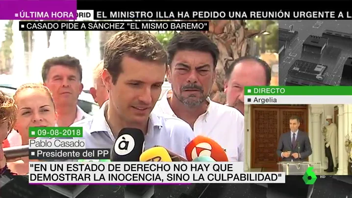 Pablo Casado en 2018