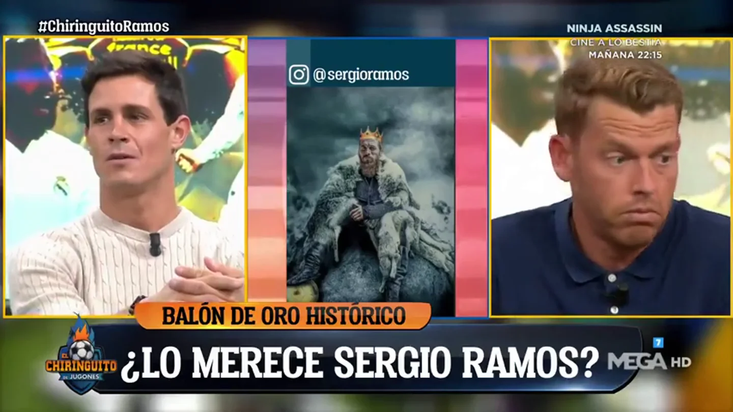 Jota Jordi hace estallar a la bancada madridista: "¿Ramos Balón de Oro? Esto es de risa" Jota Jordi hace estallar a la bancada madridista: "¿Ramos Balón de Oro? Esto es de risa"