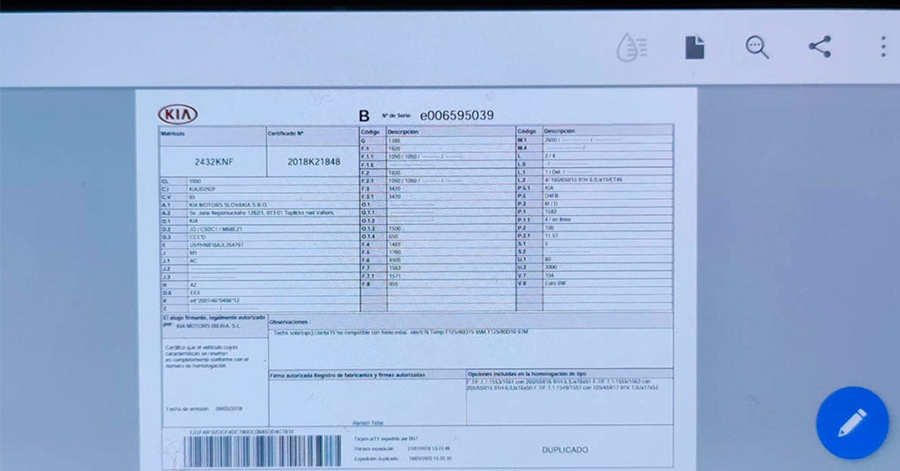 Ficha técnica miDGT