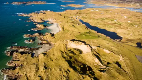 Vista aérea de Donegal Vista aérea de Donegal