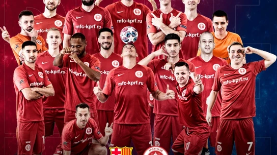 Partido Comunista, club de fútbol sala Los rusos se enfrentan ante el Barça en la final four