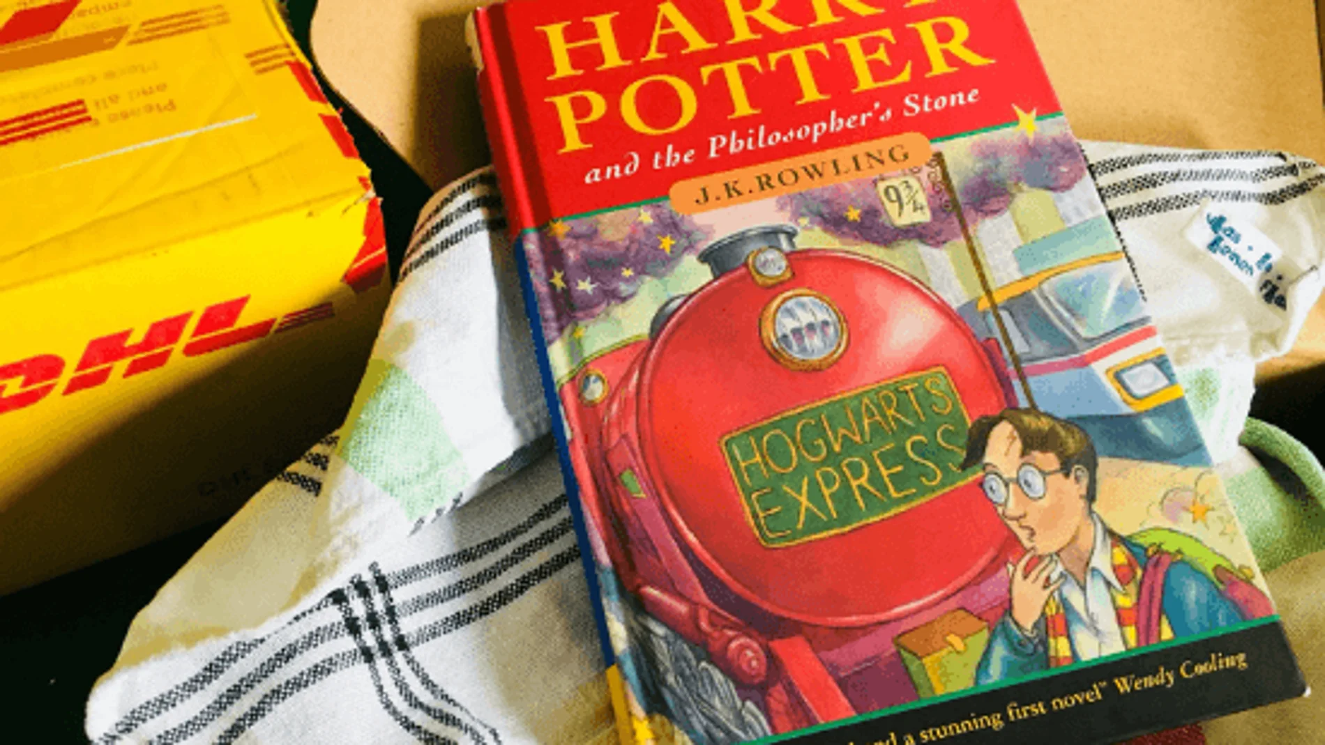 El libro de Harry Potter encontrado en la casa de un profesor jubilado
