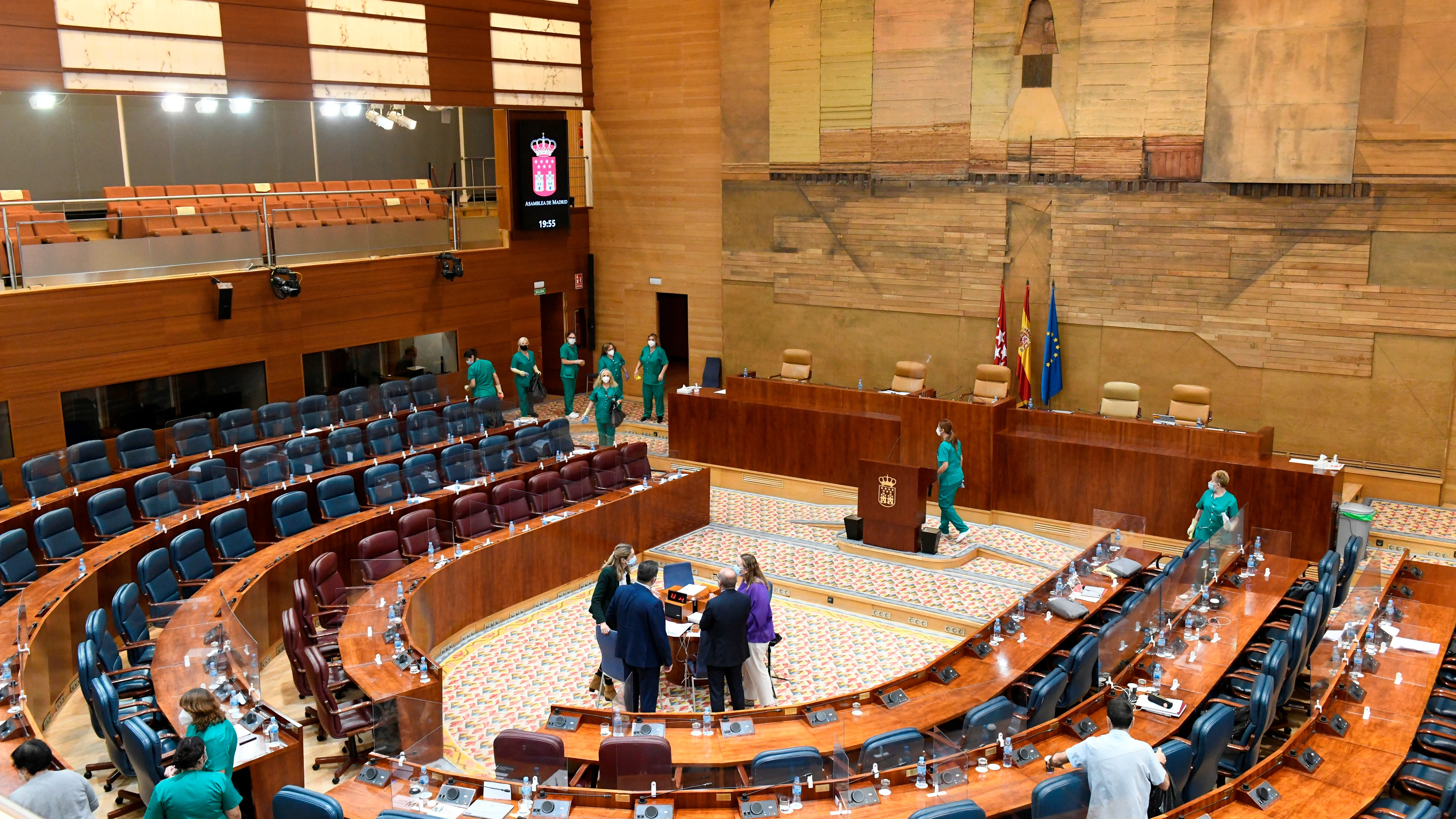 La Asamblea de Madrid, en un receso