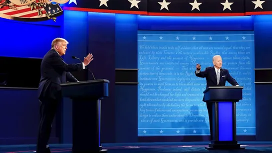 Esto es lo que dicen las encuestas a escasas horas del último debate por las elecciones de EEUU Esto es lo que dicen las encuestas a escasas horas del último debate por las elecciones de EEUU