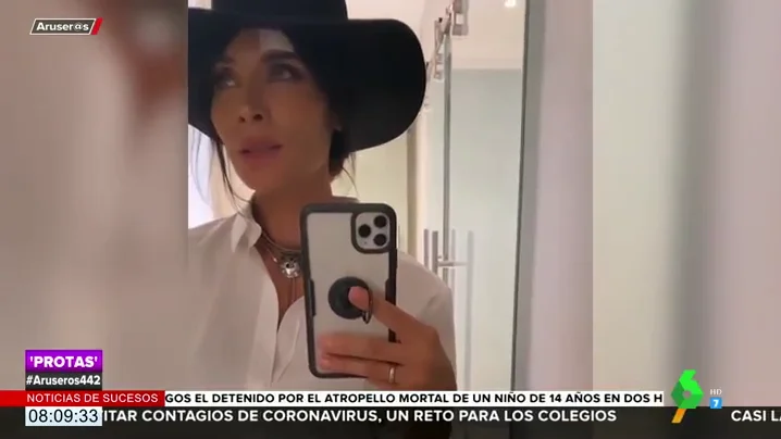 Pilar Rubio sufre un accidente mientras entrena