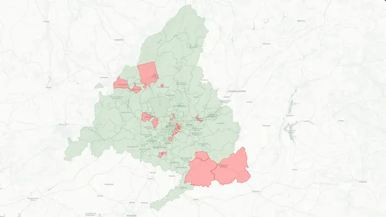 Las 32 zonas con restricciones especiales a partir del lunes 26 Las 32 zonas con restricciones especiales a partir del lunes 26
