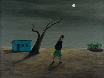 'Girl Searching', de Gertrude Abercrombie