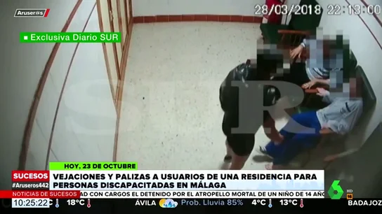 Nuevas imágenes de las vejaciones y palizas a los residentes de un centro para personas con discapacidad en Málaga Nuevas imágenes de las vejaciones y palizas a los residentes de un centro para personas con discapacidad en Málaga