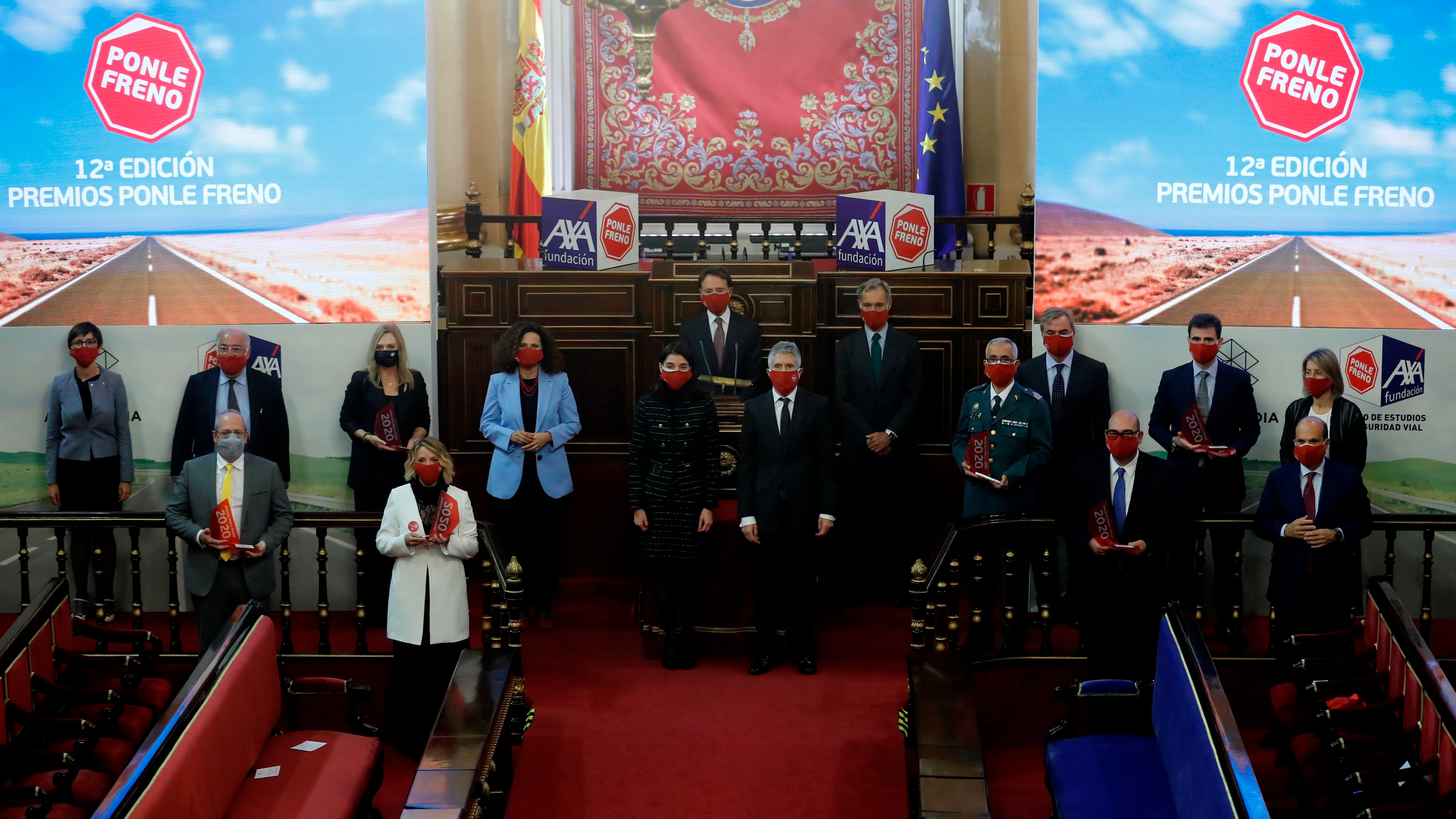 Entrega de la XII edición de los Premios "Ponle Freno" de Atresmedia 