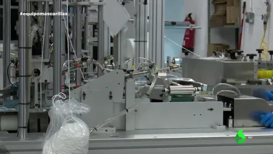 Cómo una empresa que hacía colchones y almohadas ha logrado fabricar "un millón" de mascarillas al día Cómo una empresa que hacía colchones y almohadas ha logrado fabricar "un millón" de mascarillas al día