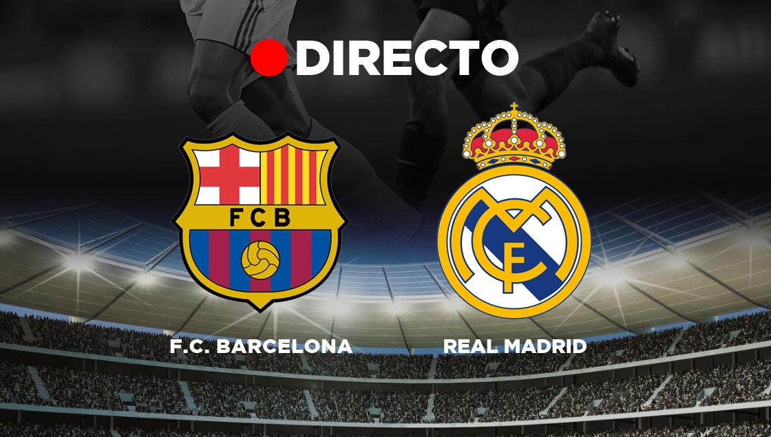 ¿Cuánto quedó el partido del Real Madrid y el Barcelona
