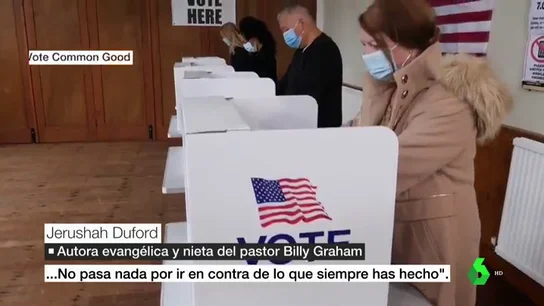 La fractura del voto evangélico: "Hay muchas mujeres sufriendo con la decisión de votar a Trump" La fractura del voto evangélico: "Hay muchas mujeres sufriendo con la decisión de votar a Trump"