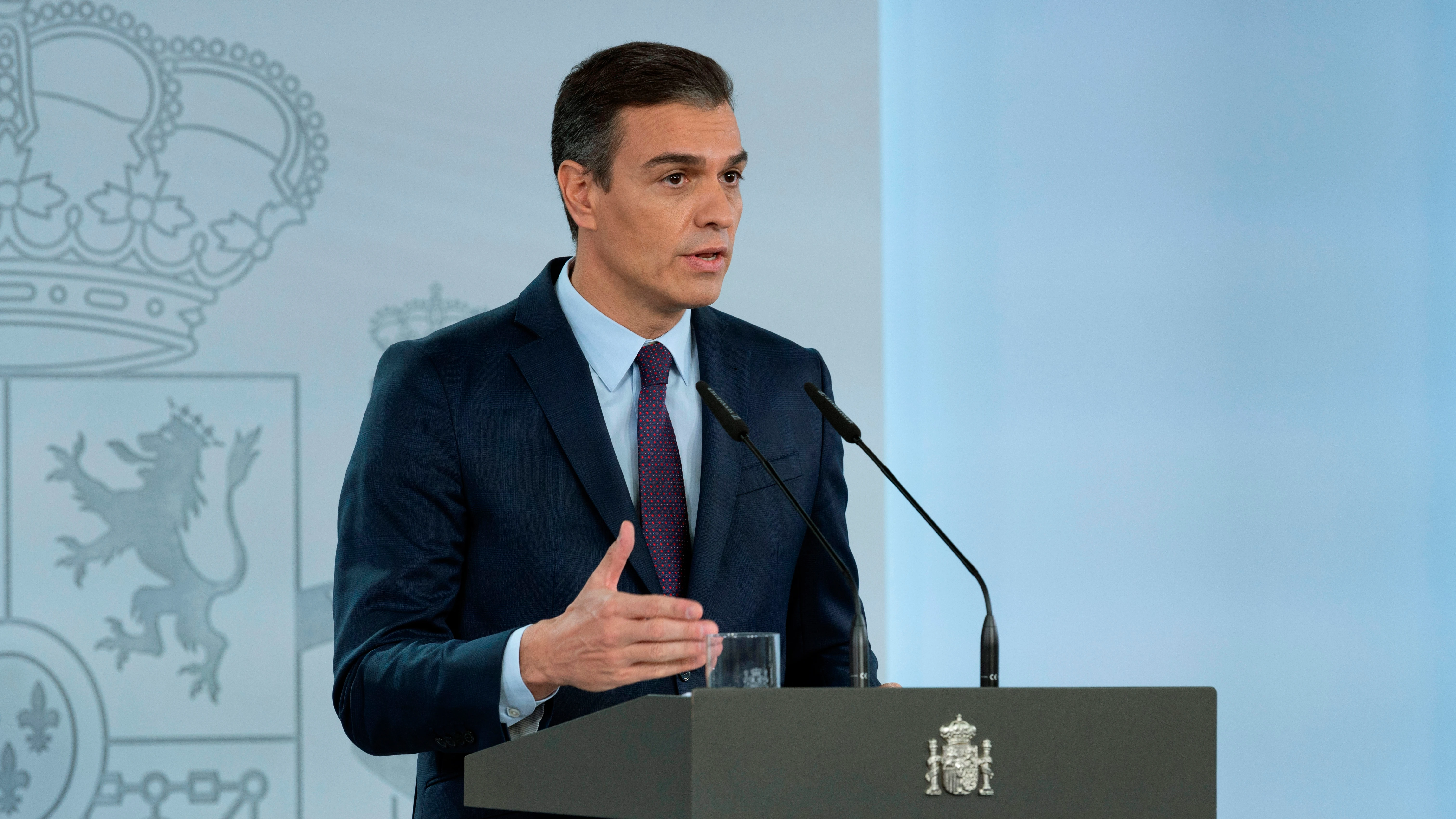 El presidente del Gobierno, Pedro Sánchez