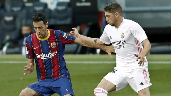 Busquets, ante Valverde Busquets, ante Valverde