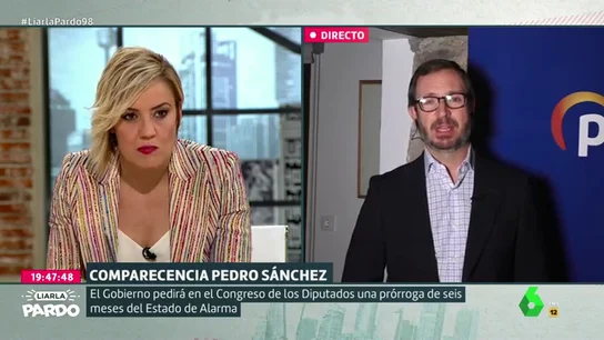 Maroto no aclara si el PP apoya el estado de alarma del Gobierno: "Nuestra prioridad es salvar vidas" Maroto no aclara si el PP apoya el estado de alarma del Gobierno: "Nuestra prioridad es salvar vidas"