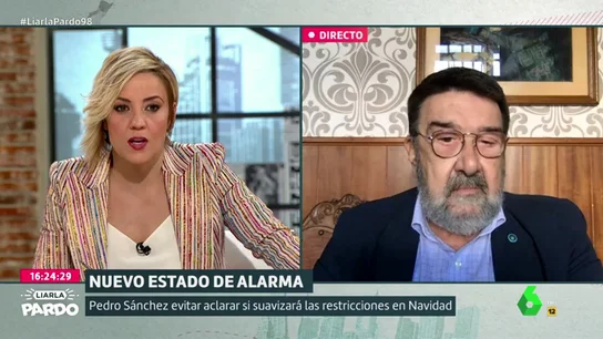 Cristina Pardo entrevista al epidemiólogo Juan Gestal, Cristina Pardo entrevista al epidemiólogo Juan Gestal,