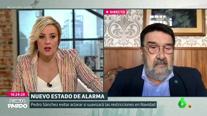 Cristina Pardo entrevista al epidemiólogo Juan Gestal, 