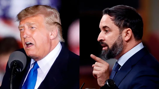 Santiago Abascal y Donald Trump Santiago Abascal y Donald Trump