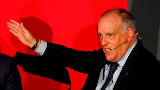 El presidente de LaLiga, Javier Tebas El presidente de LaLiga, Javier Tebas