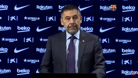 Josep María Bartomeu, presidente del FC Barcelona Josep María Bartomeu, presidente del FC Barcelona