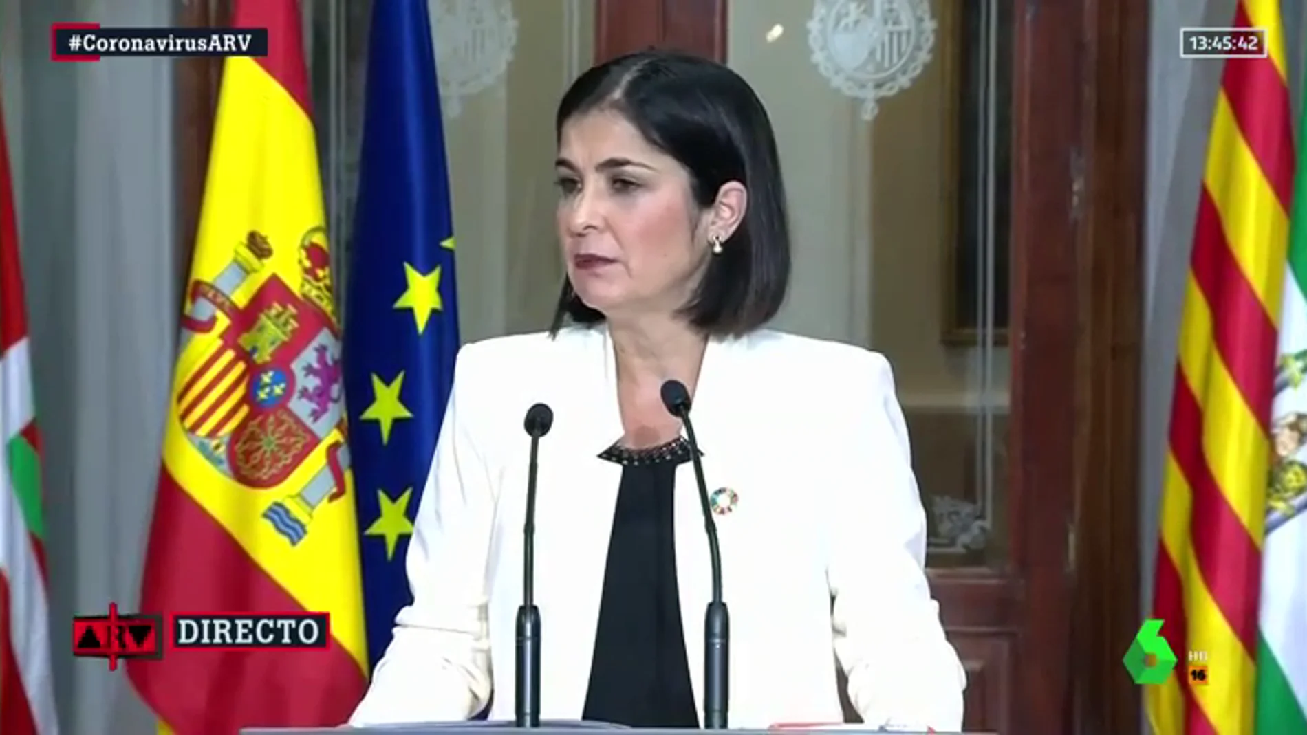 Carolina Darias, ministra de Política Territorial y Función Pública