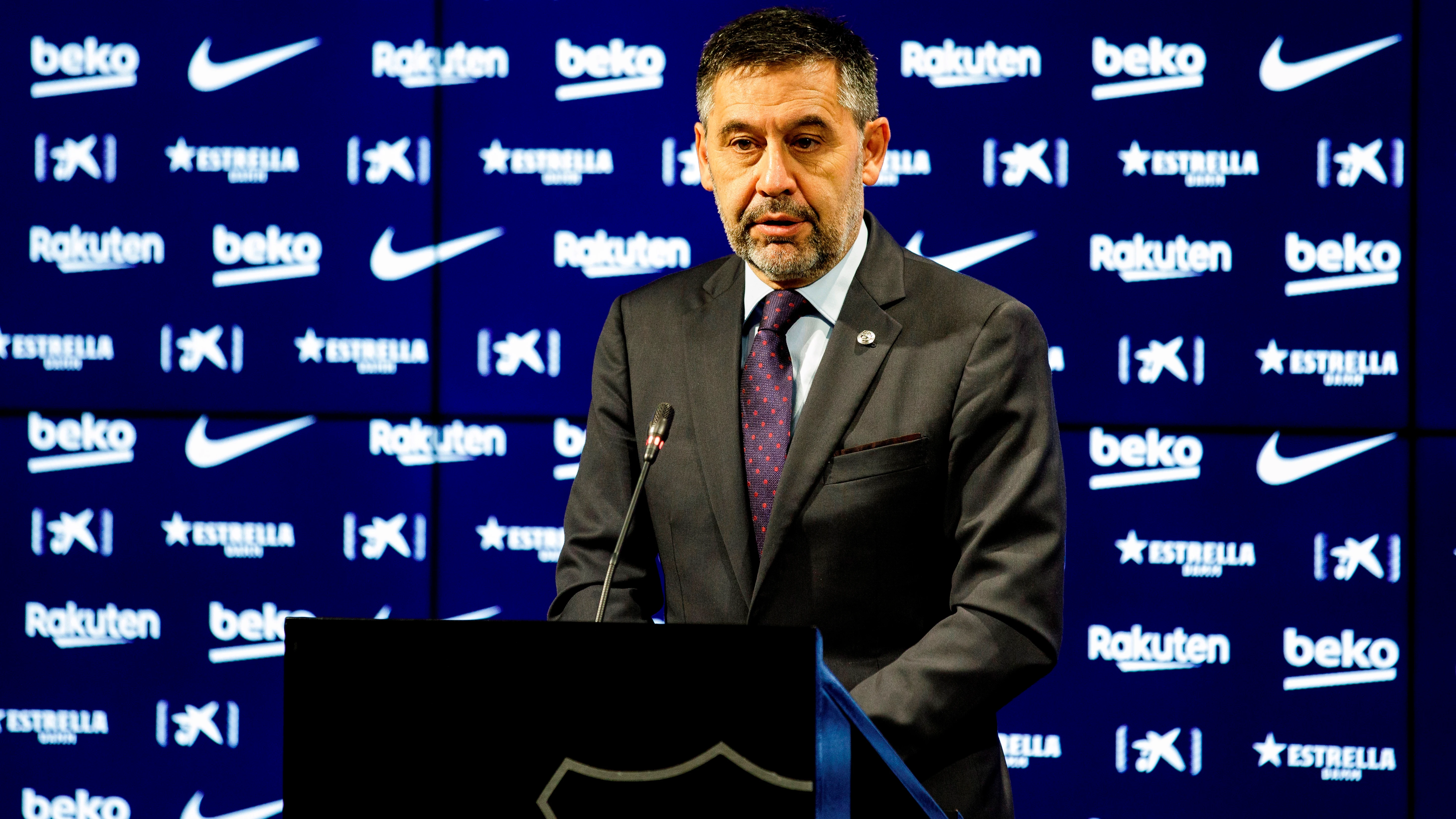 Josep Maria Bartomeu, presidente del Barcelona