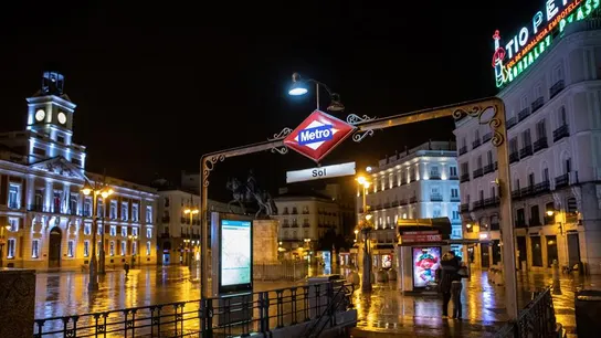 Estación de metro de Sol, en Madrid Estación de metro de Sol, en Madrid