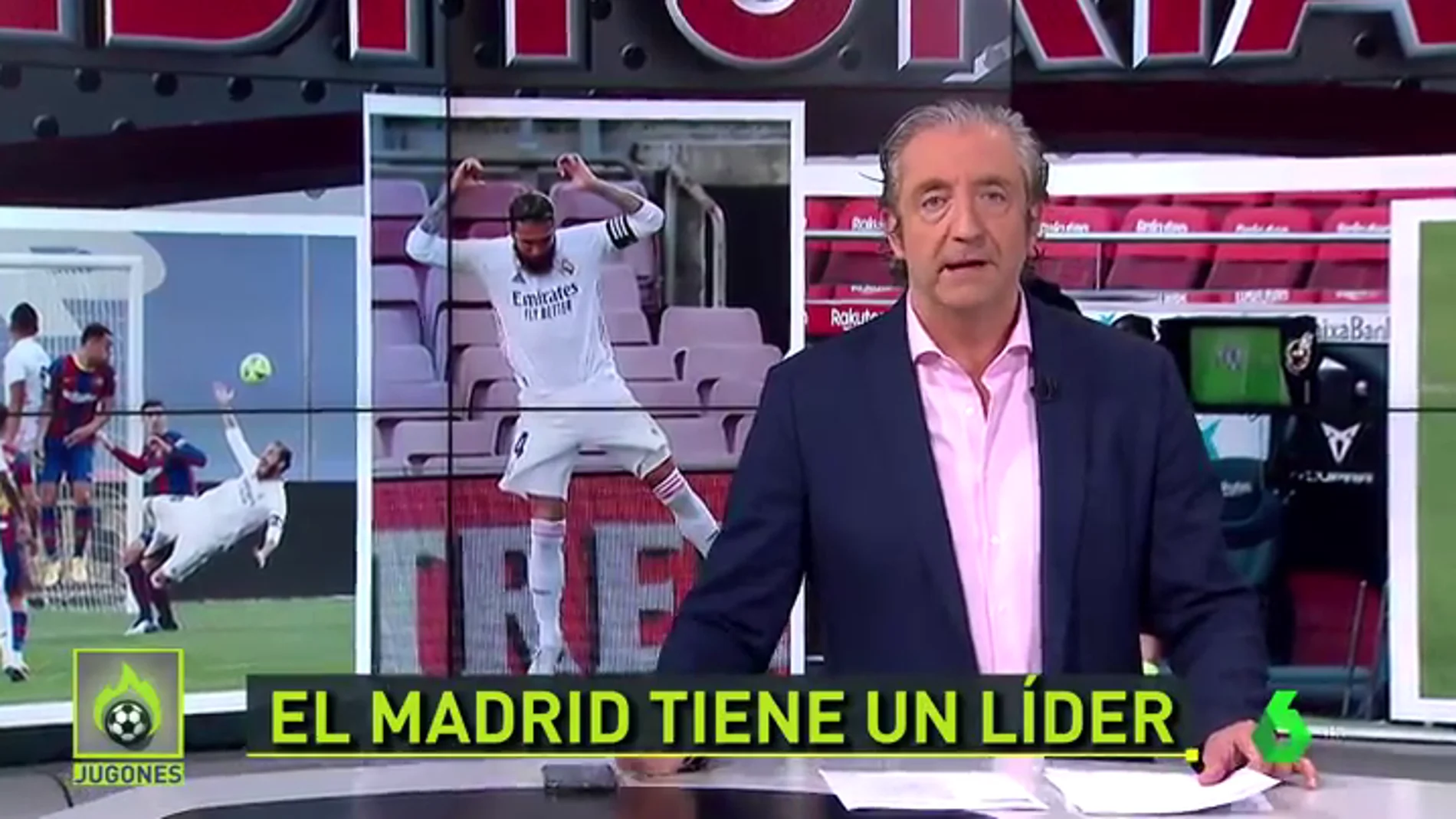 Pedrerol: "El Madrid tiene un líder, el Barça no"