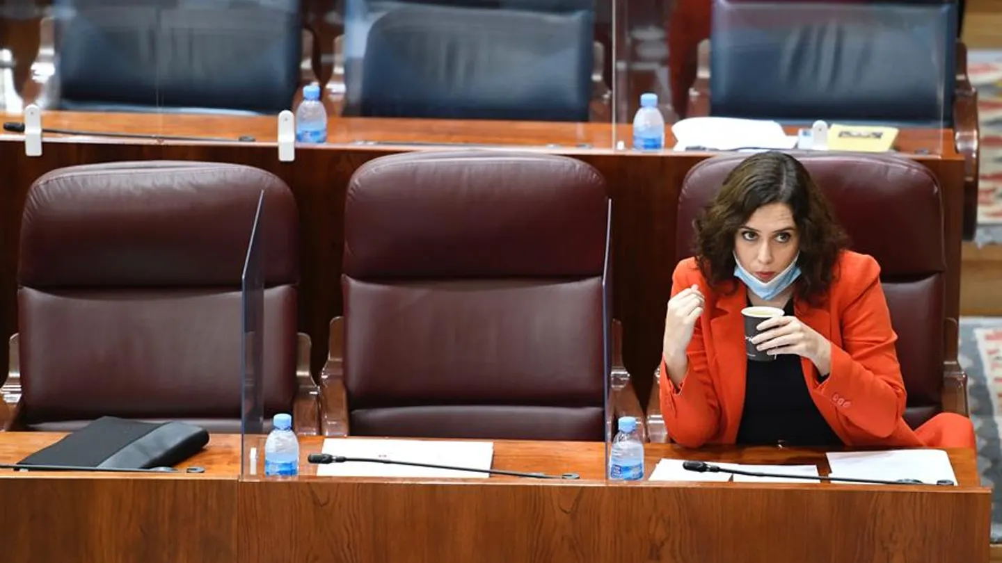La presidenta de la Comunidad de Madrid, Isabel Díaz Ayuso La presidenta de la Comunidad de Madrid, Isabel Díaz Ayuso