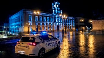 La Puerta del Sol durante el toque de queda