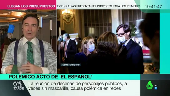 Pedro J. Ramírez responde a las críticas por el acto de 'El Español': "Se cumplieron todas las normas estrictamente" Pedro J. Ramírez responde a las críticas por el acto de 'El Español': "Se cumplieron todas las normas estrictamente"
