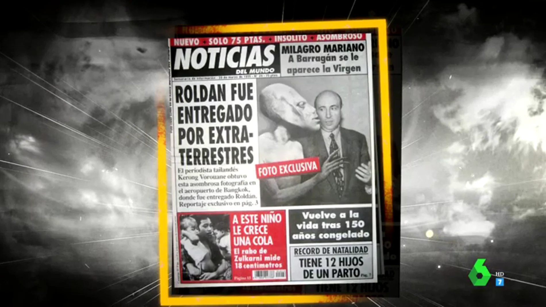 'Noticias del mundo': el periódico de noticias disparatadas que asustó a más de un español