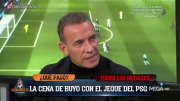 La anécdota de Paco Buyo con el jeque del PSG: "Cené con él en un McDonalds"