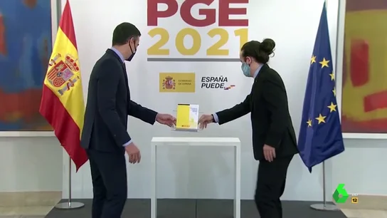 Sánchez e Iglesias presentan los Presupuestos Sánchez e Iglesias presentan los Presupuestos