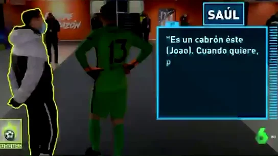 Saúl y Oblak alucinan con Joao Félix: "Es un cabr**, cuando quiere..." Saúl y Oblak alucinan con Joao Félix: "Es un cabr**, cuando quiere..."