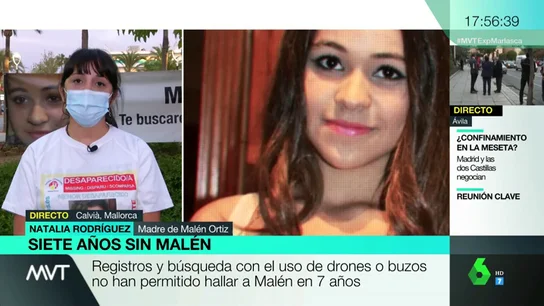 El duro relato de la madre de Malén Ortíz, desaparecida desde 2013: "Había muchas vías de investigación que se pasaron por encima" El duro relato de la madre de Malén Ortíz, desaparecida desde 2013: "Había muchas vías de investigación que se pasaron por encima"