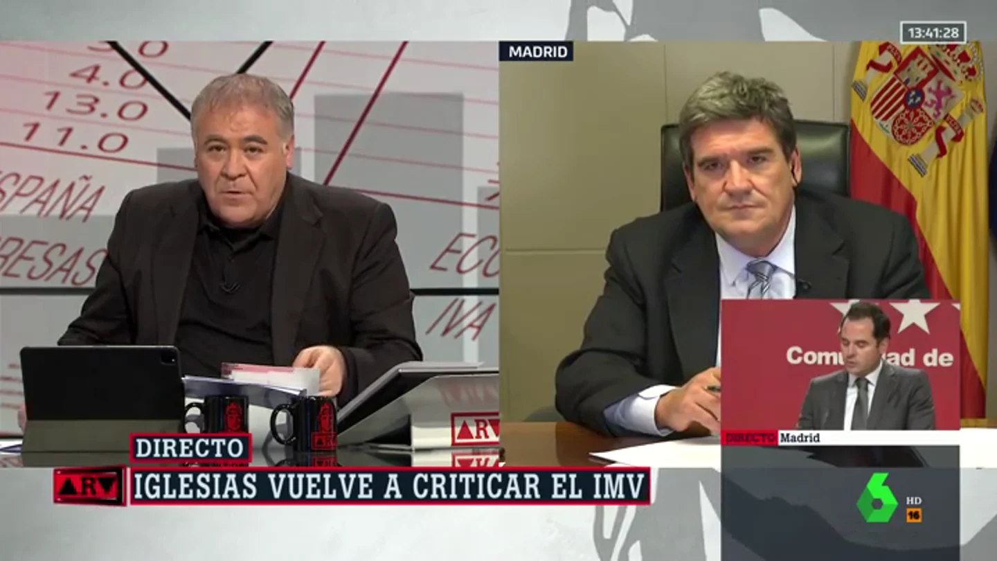 Escrivá, sorprendido por las críticas de Iglesias sobre el IMV: "De las enmiendas nos hemos enterado por la pensa" Escrivá, sorprendido por las críticas de Iglesias sobre el IMV: "De las enmiendas nos hemos enterado por la pensa"