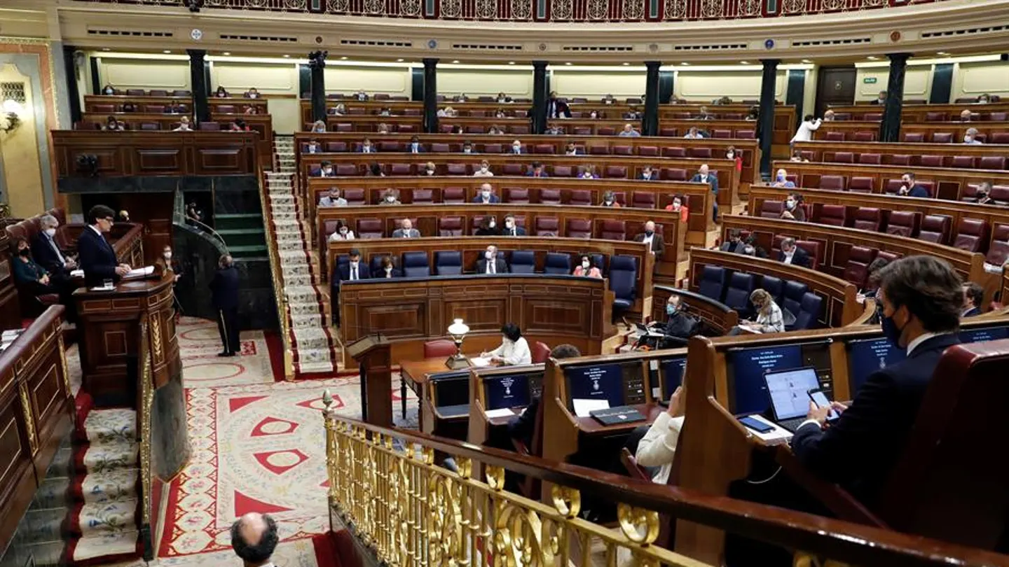 Salvador Illa defiende la prórroga del estado de alarma ante el Pleno del Congreso Salvador Illa defiende la prórroga del estado de alarma ante el Pleno del Congreso