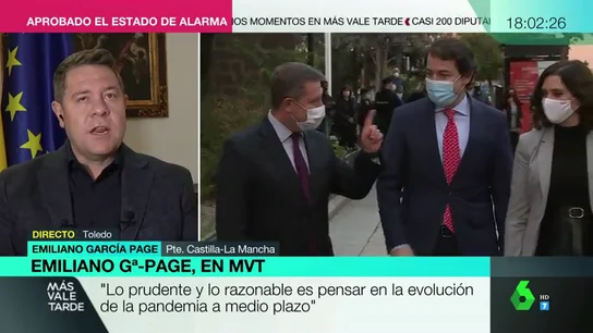 García-Page: "Hay muchos Madrid, y el de ayer era diferente en la reunión y en la rueda de prensa" García-Page: "Hay muchos Madrid, y el de ayer era diferente en la reunión y en la rueda de prensa"