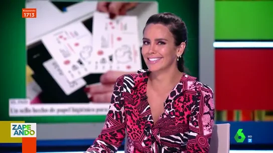 La divertida confesión de Cristina Pedroche sobre la "locura" con el papel higiénico La divertida confesión de Cristina Pedroche sobre la "locura" con el papel higiénico