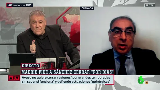 El ex secretario general de Sanidad advierte: "Tenemos que empezar a plantear los confinamientos poblacionales" El ex secretario general de Sanidad advierte: "Tenemos que empezar a plantear los confinamientos poblacionales"